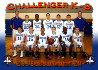 Challenger K8 Boys Basketball 2013-14