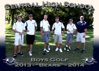 Central HS Golf 2013-14