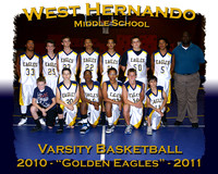 West Hernando MS Boys Basketball 4-13-2011