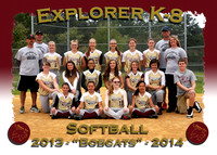 Explorer K8 Softball 2013-14