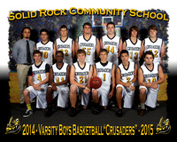 Solid Rock Community Boys Basketball 2014-2015