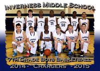 Inverness MS Boys Basketball 2014-2015