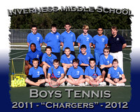 Inverness MS Boys Tennis 2011-2012