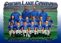 Crews Lake Cowboys Football 2011