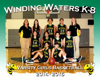 Winding Waters K8 Girls Basketball 2014-2015