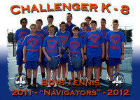 Challenger K8 Boys Tennis 2011-2012