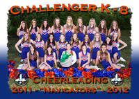Challenger K8 Cheerleaders 2011