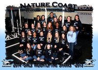 Nature Coast HS Girls Weightlifting 2014-2015