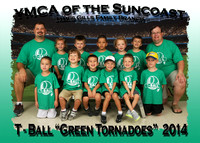 Gill's YMCA T-Ball 8-16-2014