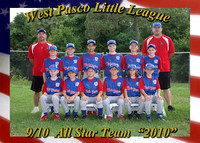 West Pasco Little League- All Stars 6-16-10