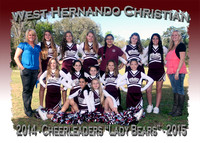 West Hernando Christian School Cheer & Pep Squad 2014-2015