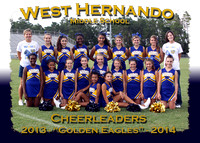 West Hernando MS Cheerleaders 2013-14