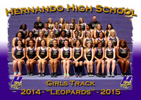 Hernando HS Girls Track 2014-2015