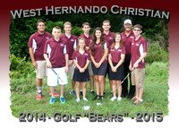 West Hernando Christian School Golf 2014-2015