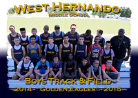 West Hernando MS Boys Track 2014-2015