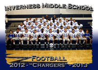 Inverness Middle School Football 2012-13