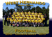West Hernando Middle School Football 2012-13