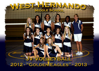 West Hernando Middle School Volleyball 2012-13
