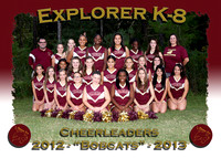 Explorer K8 Cheerleaders 2012-13