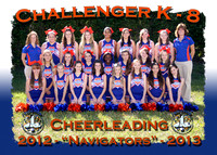 Challenger K8 Cheerleaders 2012-13