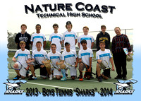 Nature Coast HS Boys & Girls Tennis 2013-14