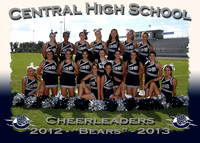 Central High Cheerleaders 2012-13