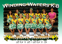 Winding Waters K8 Cheerleaders 2012-13