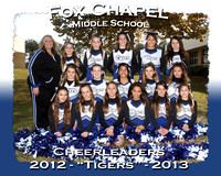Fox Chapel Middle School Cheerleaders 2012-13