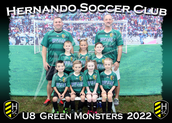 122- U8  Green Monsters