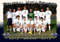 Central High Boys Soccer 2012-13