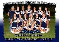 Inverness Middle Cheerleaders 2012-13