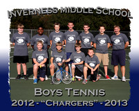 Inverness Middle Boys Tennis 2012-13