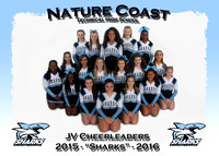 Nature Coast HS Cheerleaders 2015-2016
