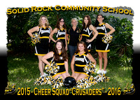 Solid Rock Community School Cheer Squad 2015-2016