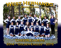 West Hernando MS Cheerleaders 2014-2015