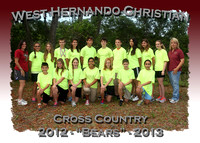 West Hernando Christian Cross Country 2012-13