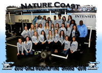 Nature Coast HS Girls Weightlifting 2015-2016