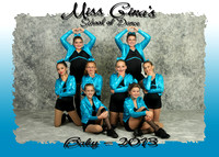 Miss Gina's School of Dance 6-8-2013