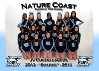 Nature Coast High Cheerleaders 2013-2014