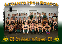 Lecanto HS Boys Weightlifting 2015-2016