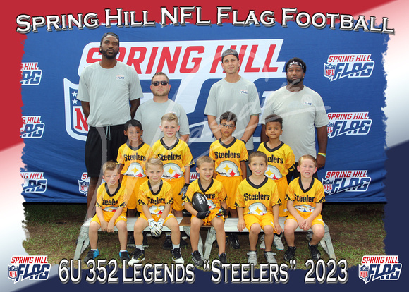148- 6U 352 Legends Steelers
