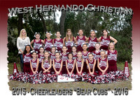 West Hernando Christian School Cheerleaders 2015-2016