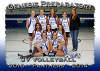 Genesis Preparatory Volleyball 2013-2014
