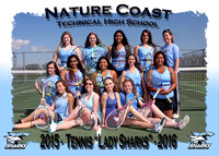 Nature Coast HS Girls Tennis 2015-2016