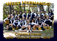 West Hernando MS Cheerleaders 2015-2016