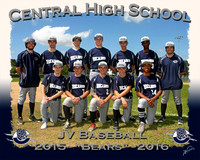 Central HS Baseball 2015-2016
