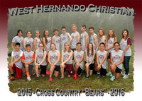 West Hernando Christian School Cross Country 2015-2016