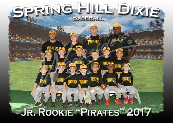 123- Jr Rookie Pirates 5x7