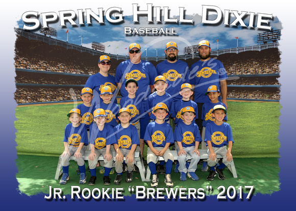 125- Jr Rookie Brewers 5x7