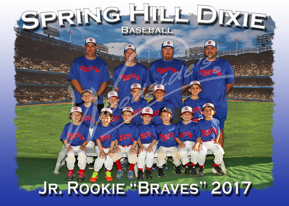 201- Jr Rookie Braves 5x7